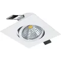 Eglo SALICETO recessed spotlight LED 6W 2700K white