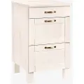 Loft 24 Loft24Oppbevaringsskap Alby 60 Small 3 skufferHvitSkapFra Homeroom