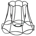 QAZQA Metallskjerm svart 25/21 - Granny Frame