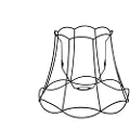 QAZQA Metallskjerm svart 40/31 - Granny Frame