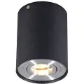 QAZQA Smart vegglampe sort med stål inkl. WiFi GU10 - Rondoo up