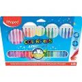 Maped Color''Peps Long Life, Medium, 24 farger, Flerfarget, Flerfarget, Rund, 24 stykker