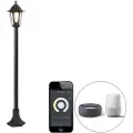 QAZQA Smart lykt svart 122 cm inkl. Wifi ST64 - New Haven