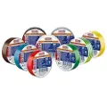 TESA isoleringstape 25mx25mm - Tesaflex 53988 sort, VDE PVC, t/isol. & mærkning af kabler