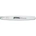 Stihl Rollomatic E, Solid motorsagstang, Stihl, 37 cm, 76,2 / 8 mm (3 / 8), Hvit, 1 stykker