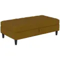 Dorel Home Dorel HomeOttoman med oppbevaring PresleyGulFotskamler & pufferFra Homeroom