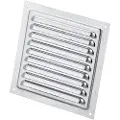 Konjac Sponge Jalousie grid 150x150 mm aluminium