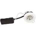 Scan-Products Luna lp 230v dimmable flicker free 6.2w 4000k cri95 ip44 matt white round