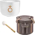 Meinl Planetary Tuned Crystal 12" Singing Bowl Set Earth Year / Om