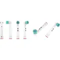 Nordic Quality Tannbørstehode Sensitive to Oral-B 4-pakning