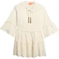 Superdry Ibiza Tiered Langarmet Kort Kjole