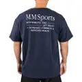 MM Sports Oversized T-Shirt EST 2002, Iron Blue - S