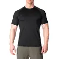 MM Sports Function Tee Ed - Trenings t-skjorte, svart - 3XL