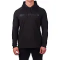 MM Sports Muscle Logo hettegenser herre i svart - Large