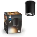 Philips Hue Pillar Single Spotlight - Svart - Med Dimmebryter