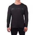 MM Sports Long Sleeve Gym Tee Ed - Treningsgenser herre, svart - M