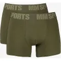 MM Sports Boxer 2-pack - Green - L