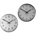 Eltime Quartz Commander hvid, radiostyret Ø250mm, 60mm dyb med arabertal