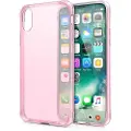 Itskins NANO // GEL Zero Gel - Baksidedeksel for mobiltelefon - termoplast-polyuretan (TPU), Impacthane - gjennomsiktig, Lys lyserød - 5.8 - for Apple iPhone X, XS