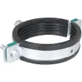 Walraven HD1501 rørb 125-133mm - BUP Svær 2-skrue rørbøjle med EPDM og 1/2'' gevind