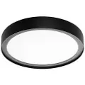 SG ARMATUREN Armatur DISC 290, 17W, 3000K, 1850 lumen, sort