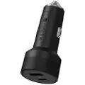Mophie car power adapter - USB 24 pin USB-C - 42 Watt