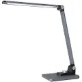 Lippa LED slim aluminum desk lamp - Silver