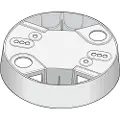 Niko 350-992901, Brakett, Hvit, Plast, 1 stykker, IP54