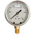 Erik Faergemann Rustfrit vakuum-meter -1/0 bar - Ø63 mm glycerinfyldt, 1/4'' ned