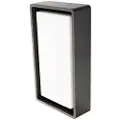SG ARMATUREN Væg-/Loft Frame LED 7W 3000K, 670 lumen, grafit, IP65
