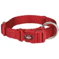 Trixie Premium Halsb., M-L: 35 - 55 cm/20 mm, rød