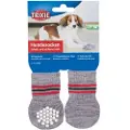 Trixie Hundesokker, grå L-XL (2 stk.) non-slip