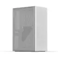Ssupd Meshlicious Mini ITX Case - Full Mesh - PCIe 4.0 - White - Kabinett - Minitower - Hvit