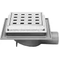 Purus Maxiflex 32 mm afløbsskål til beton, uden studs, vandret, lav