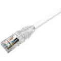 CommScope NPC06UZDB-WT, 1 m, Cat6, U/UTP (UTP), RJ-45, RJ-45, Hvit