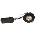 Scan-Products Luna lp 230v dimmable flicker free 6.2w 3000k cri95 ip44 matt black round
