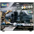 Revell Revell REV-65499 65499 skipsmodell 65499 1: 150 skala Black Pearl piratskip, nivå 3, trofast replika med mange detaljer, seilskip, Pirates of the Caribbean