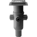 Purus Jo-Flex Afløbsskål 75 mm - m/ stuts, m/ rist/ rm beton
