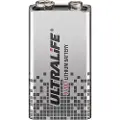 Ultralife 9V Lithium (U9VL-J), Engangsbatteri, 9V, Lithium, 9 V, 1 stykker, Brun, Sølv