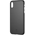 Baseus Wing Case ultra tynt deksel for iPhone XS Max svart gjennomsiktig (WIAPIPH65-E01)