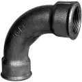 +GF+ long bend 90° black 1 1/2'' socket-socket