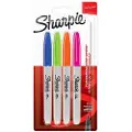 Sharpie Permanent Markers | Fine Point | Assorted Fun Colours | 4 Count