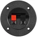 Goobay Speaker terminal 2x - round