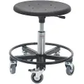Global Stole Roller stool sigma 400rs with footring base - seat height 38-51 cm