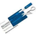 Victorinox SWISSCARD blue transparent