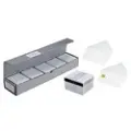 Zebra Premier - Polyvinylklorid (PVC) med mylarrygg - adhesiv - 10 mille - 100 stk kort (en pakke 5) - for Zebra P310F, P310i, P320i, P330i, P330m, P420i, P430i