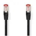 Nedis CCGL85221BK015 networking cable - Svart - 0.1 meter