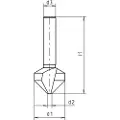 Alpen 0238000830100 Keglesænker 8.30 mm Cylinderskaft 1 stk