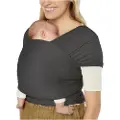 Ergobaby Aura Wrap bæresele Soft Black
