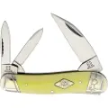Rough Ryder Classic Carbon Yellow SwayBack pocket knife